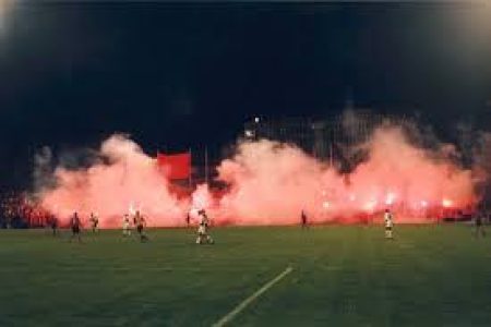 Navijači Čelika na Bilinom polju